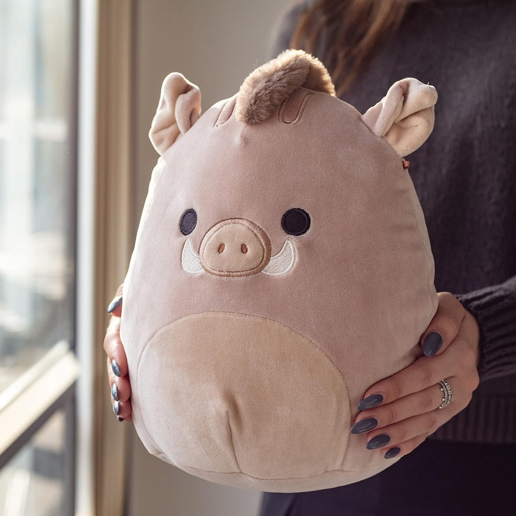 10" Brown Boar Plush Stuffed Animal Toy K136