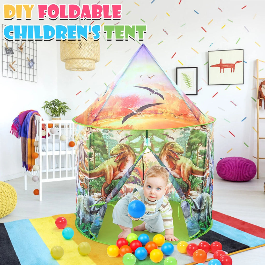 Dinosaur Pop Up Kids Tent with Roar Button S307