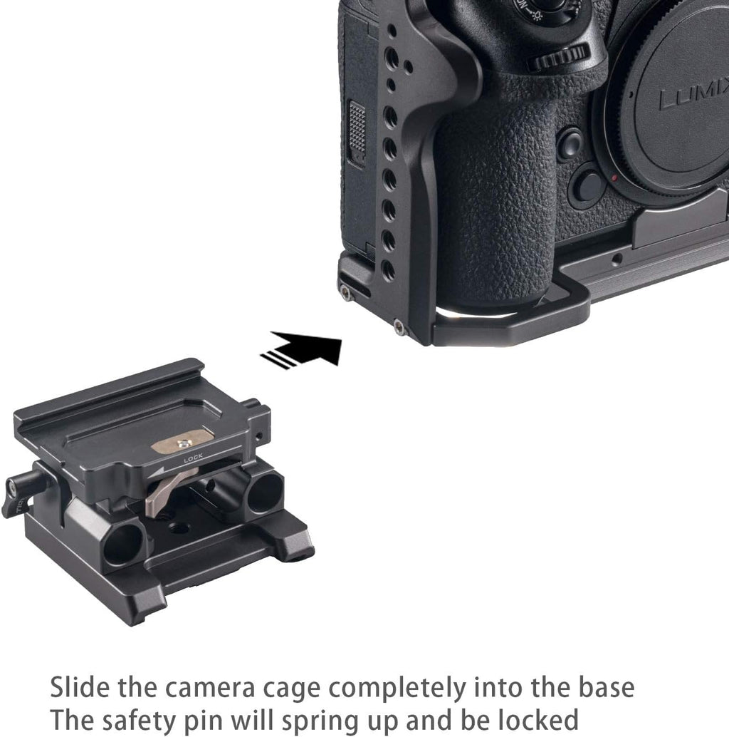 15mm LWS Baseplate for BMPCC 4K Cage X90173