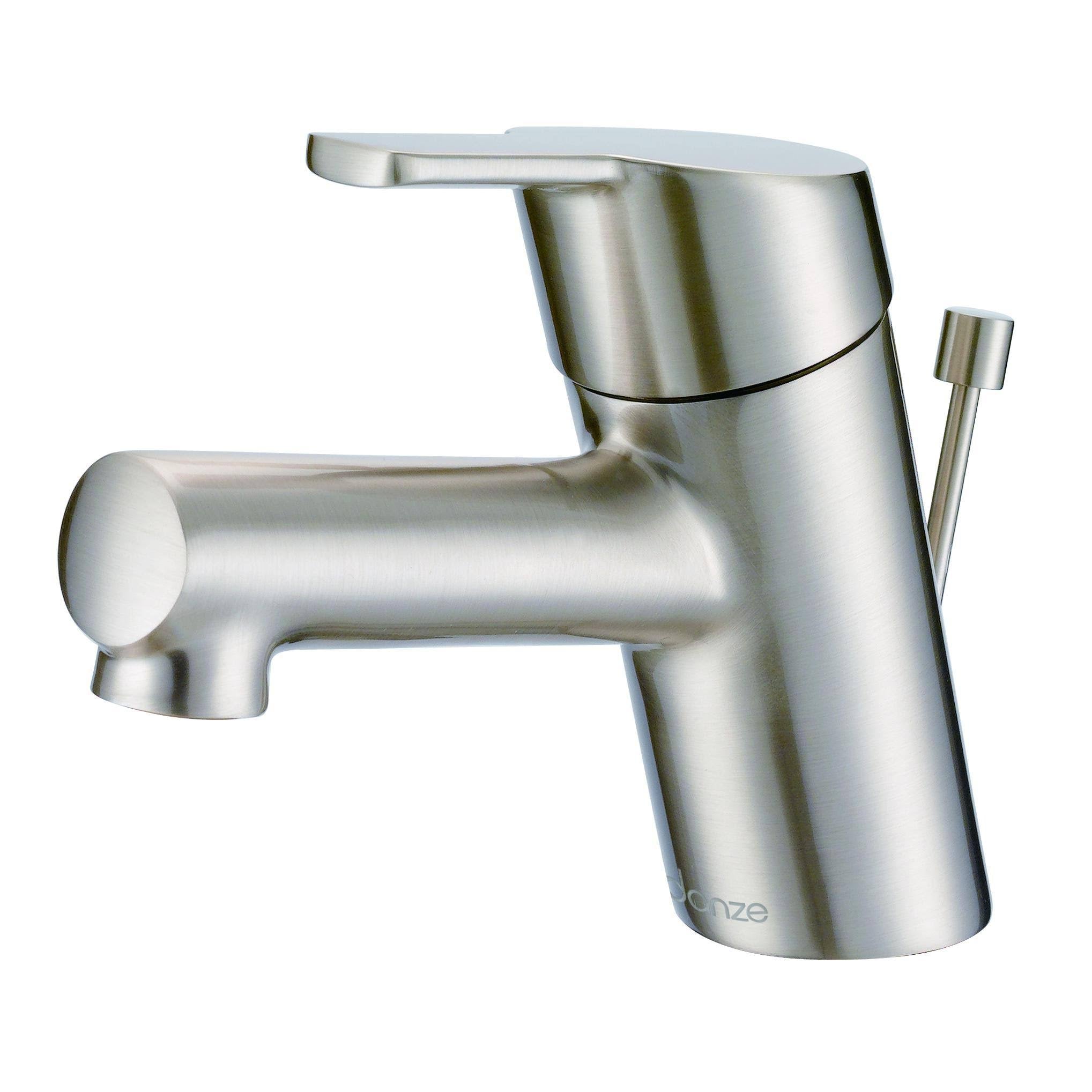 Brushed Nickel Single Handle Lavatory Faucet X9866