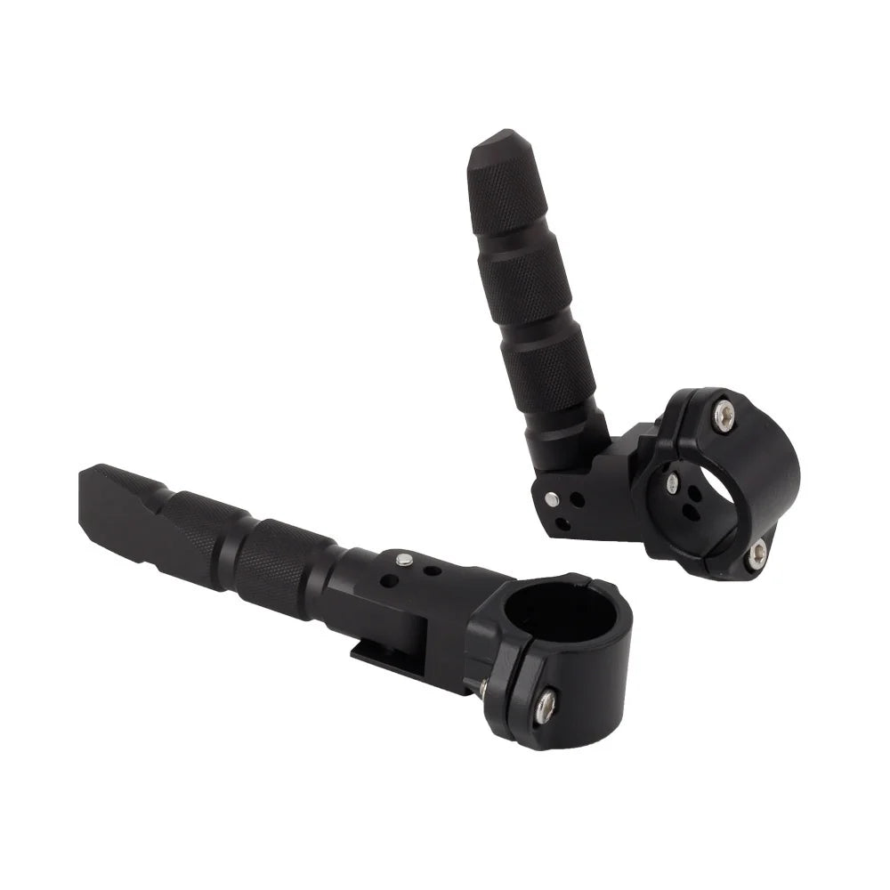 Universal Motorcycle 360 Rotatable Highway Crash Bar Foot Pegs W624022