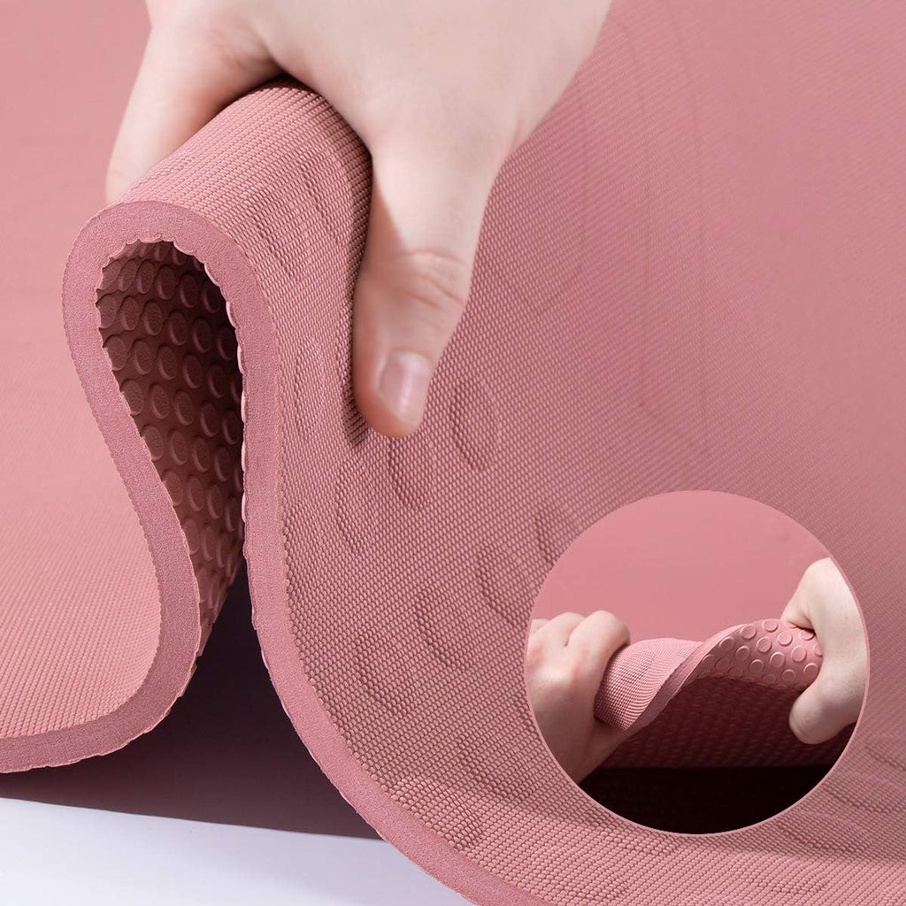 Extra Thick Yoga Mat with Carrying Strap R385836
