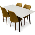Mid Century Modern Dining Table Set for 4 X812