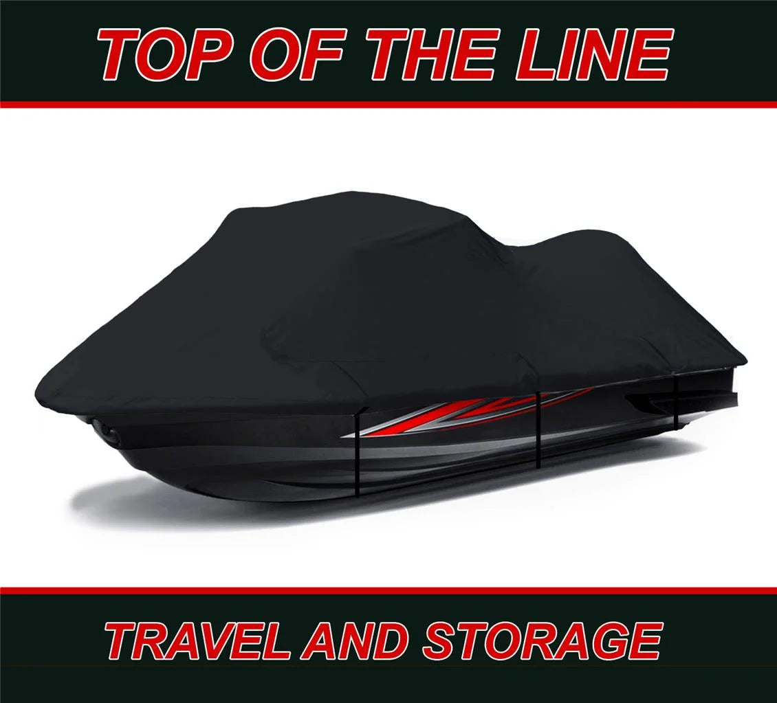 Black Trailerable Jet Ski Cover D9872