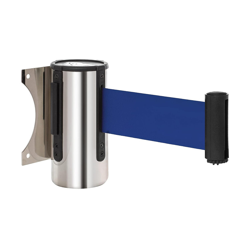 Black Retractable Wall Mount Caution Belt F596740