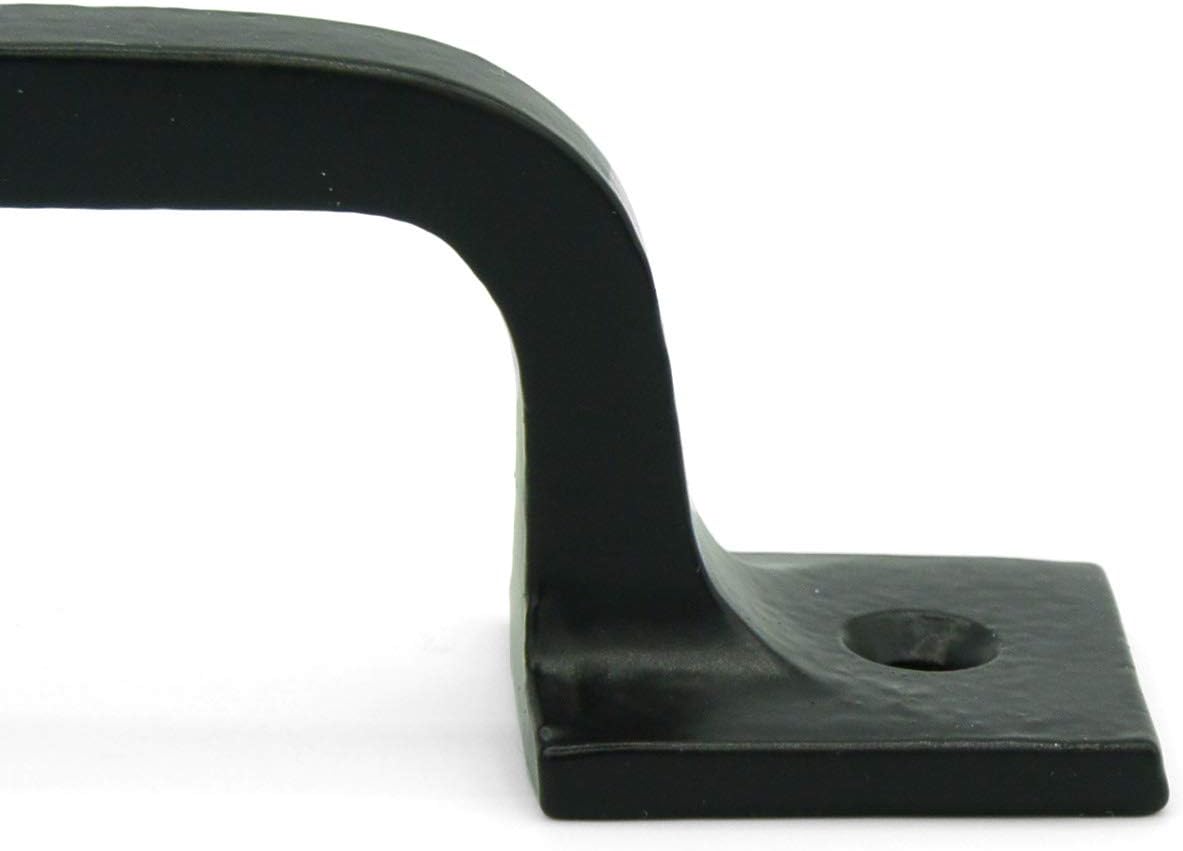 Black Cast Iron Pull Handles 12 inch Set of 2 A139