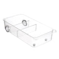 Clear Pull Out Pantry Storage Bins on Wheels G40591