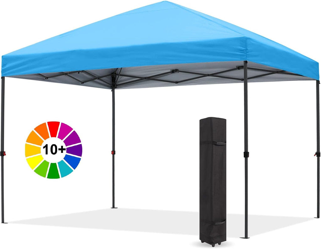 White 10x10 Pop up Canopy Tent N3047