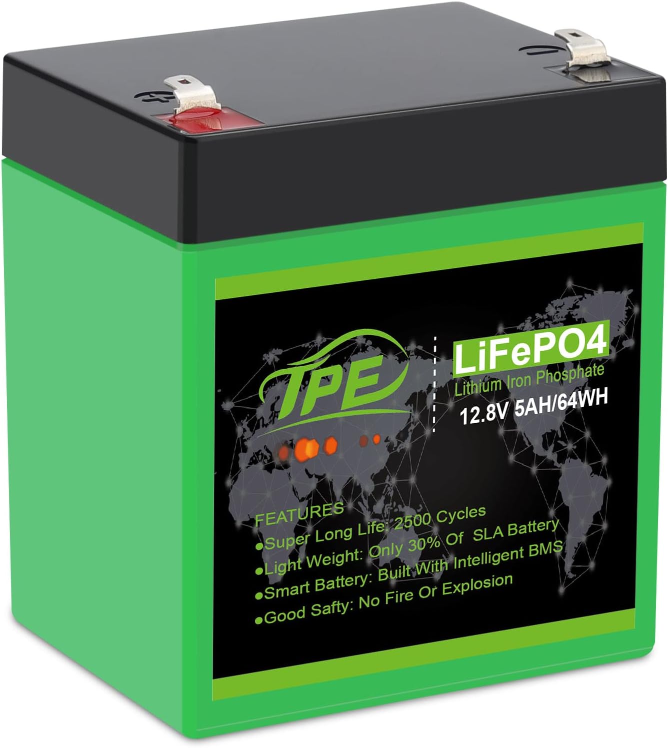 12V 20Ah LiFePO4 Lithium Battery Pack of 2 V102054