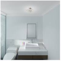 2-Light Ceiling Mount, Brushed Nickel K90107