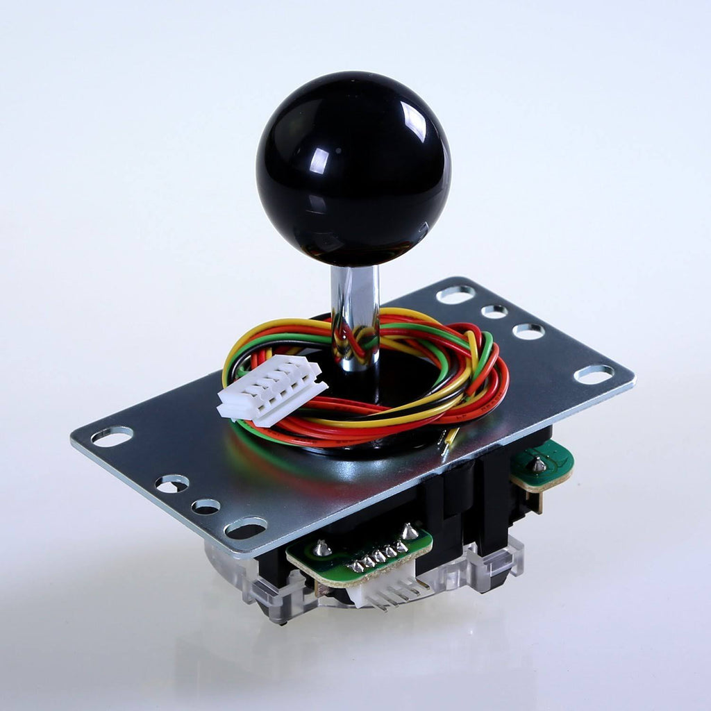 Black Ball Top Handle Arcade Joystick 4 and 8 Way Adjustable B7683