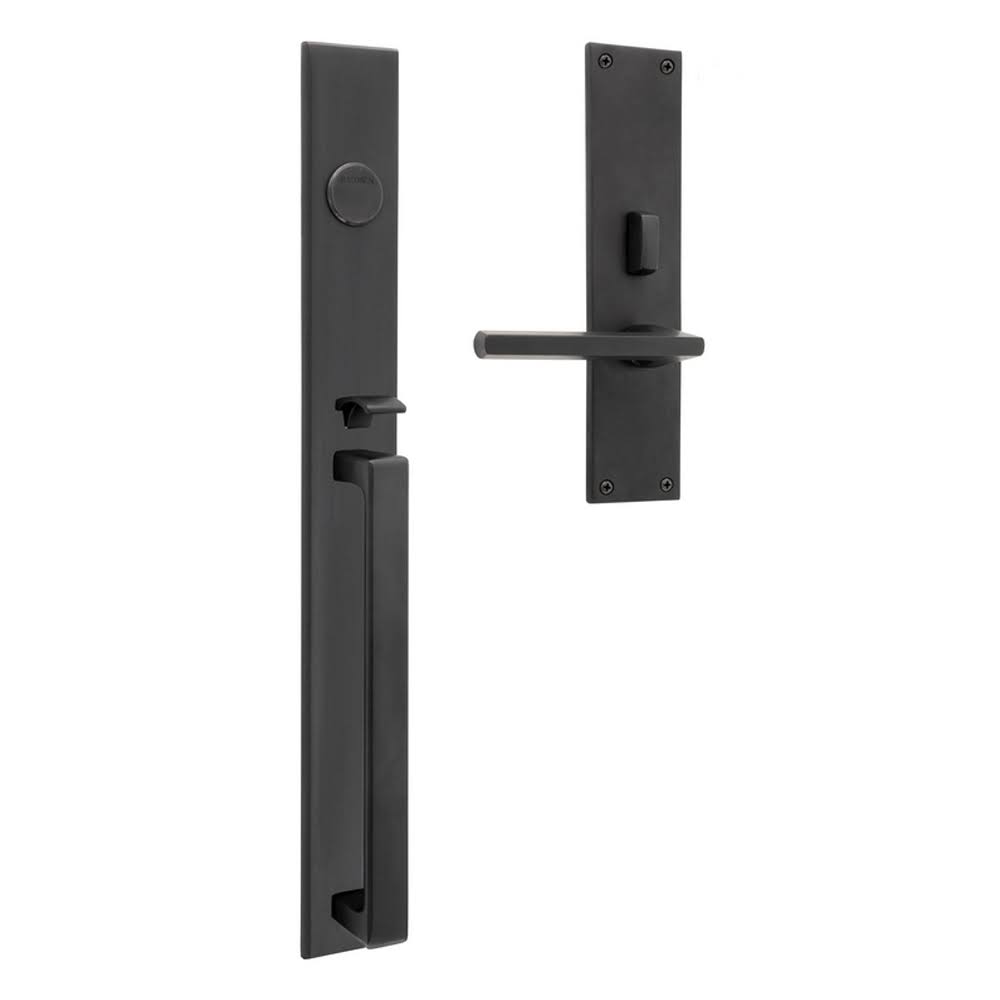 Right Handed Full Plate Non-Turning Two-Sided Dummy Mortise, Size: 2, Bronze S736767