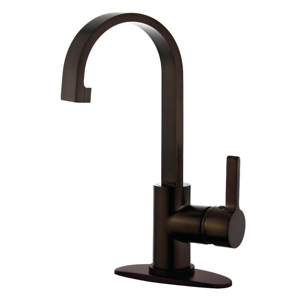 Polished Chrome Single-Handle Bathroom Faucet C45201