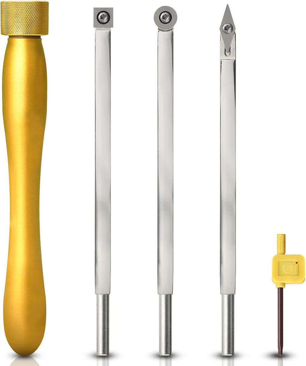 Carbide Wood Lathe Tools Set of 4 R9369