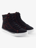 Black Red Canvas High Tops N39417