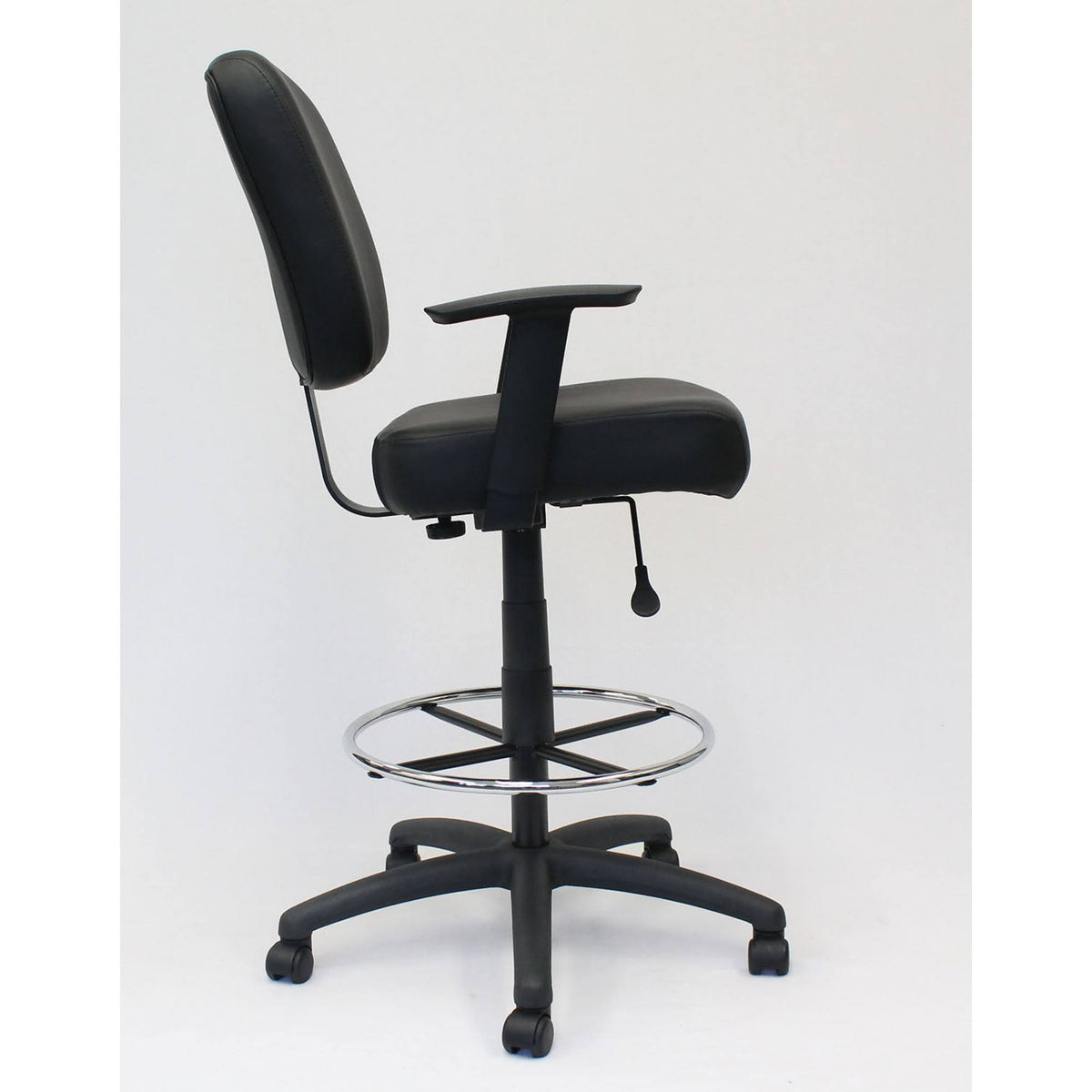 Black Oversized Drafting Stool C357758