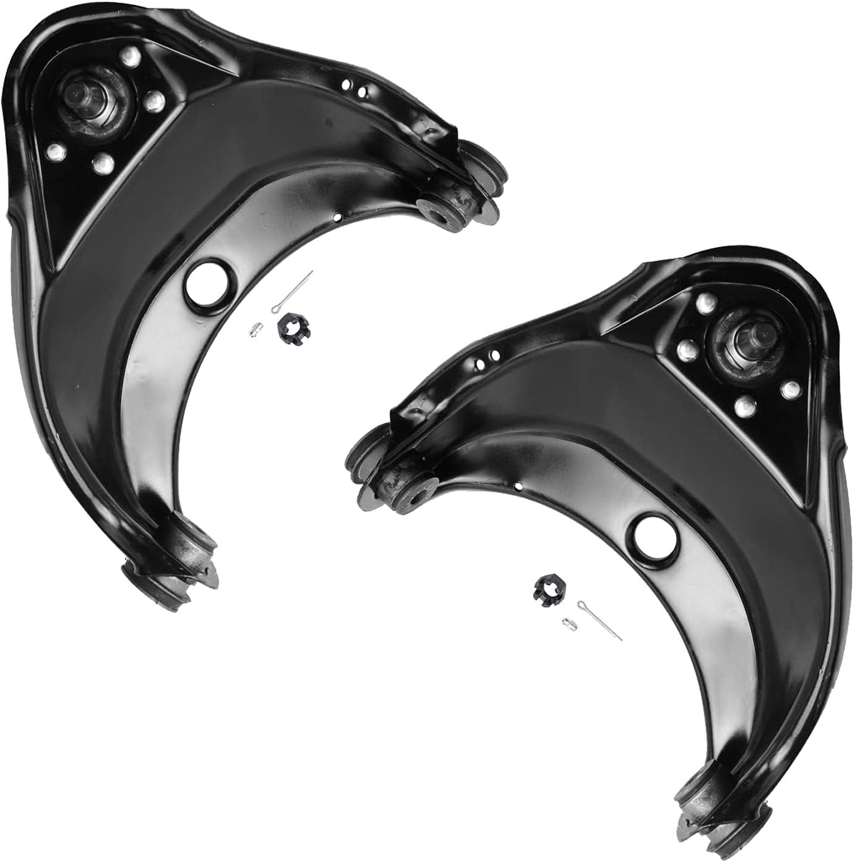 Front Upper Control Arms with Ball Joints and Sway Bars 6pc Set A16662
