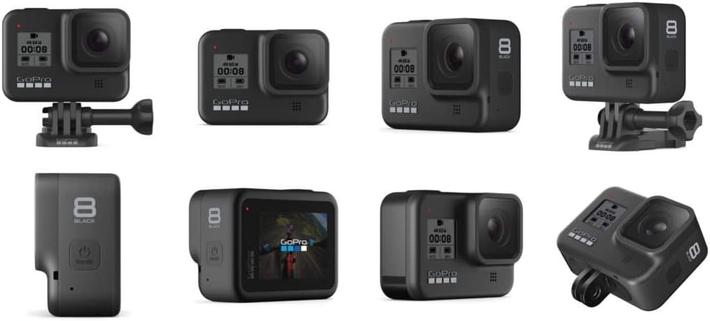 GoPro Hero8 Action Camera (Black) with Underwater Housing, Battery, Floating Hand Grip U840