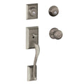 Double Cylinder Handleset Distressed Nickel W939088