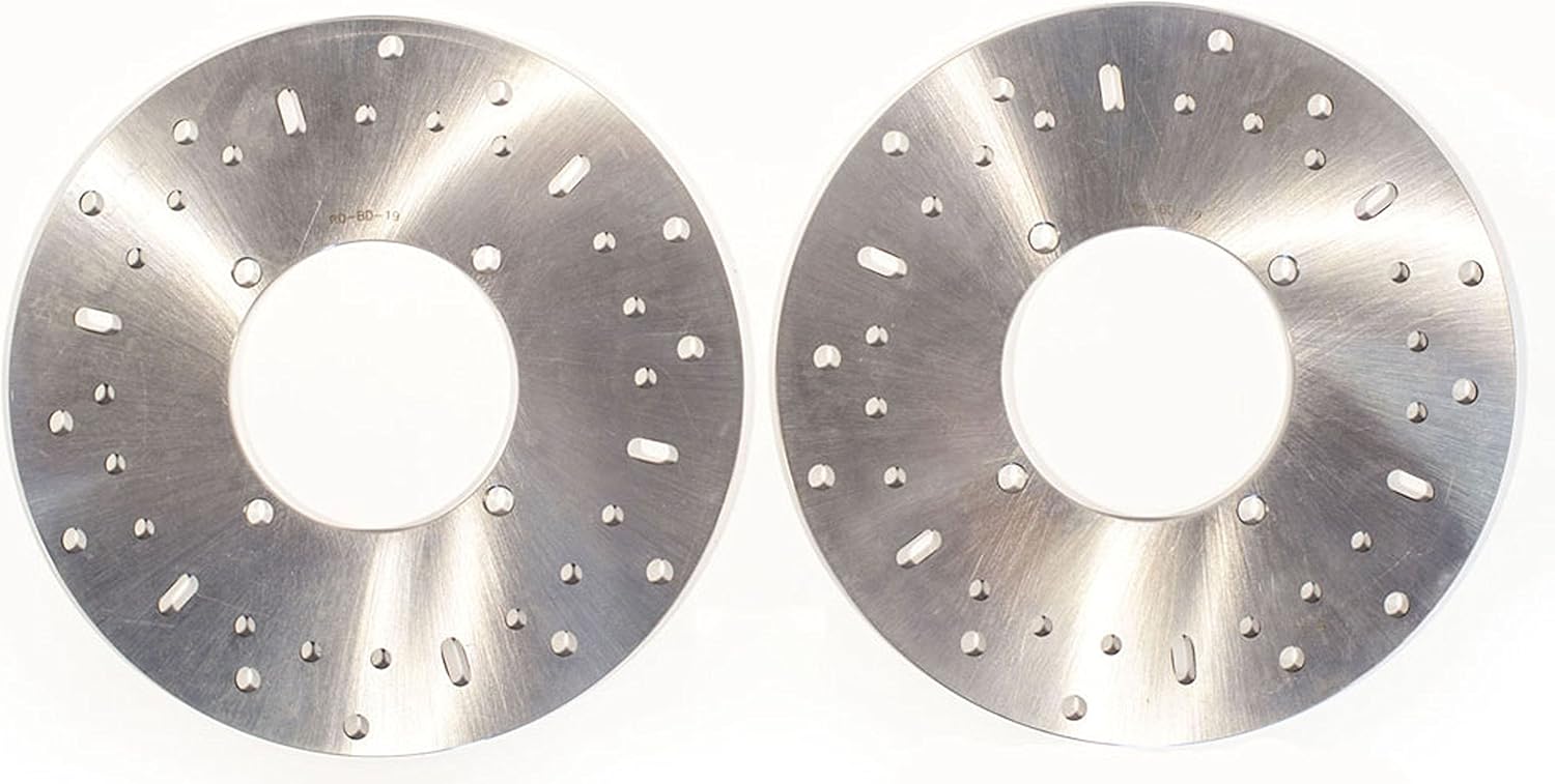 Front and Rear Brake Rotors Discs V68929