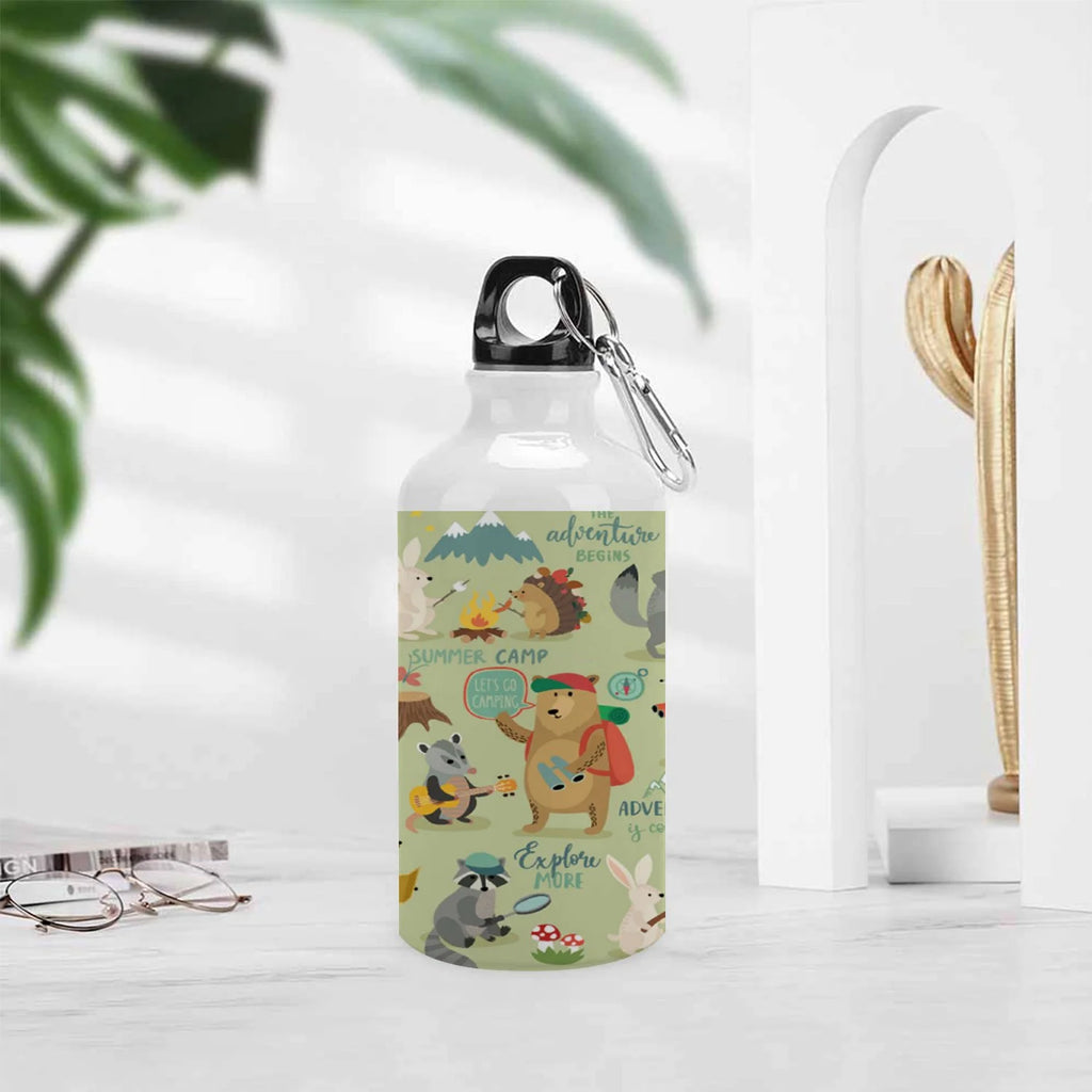 400ml Sport Aluminum Water Bottle with Twist Cap I371