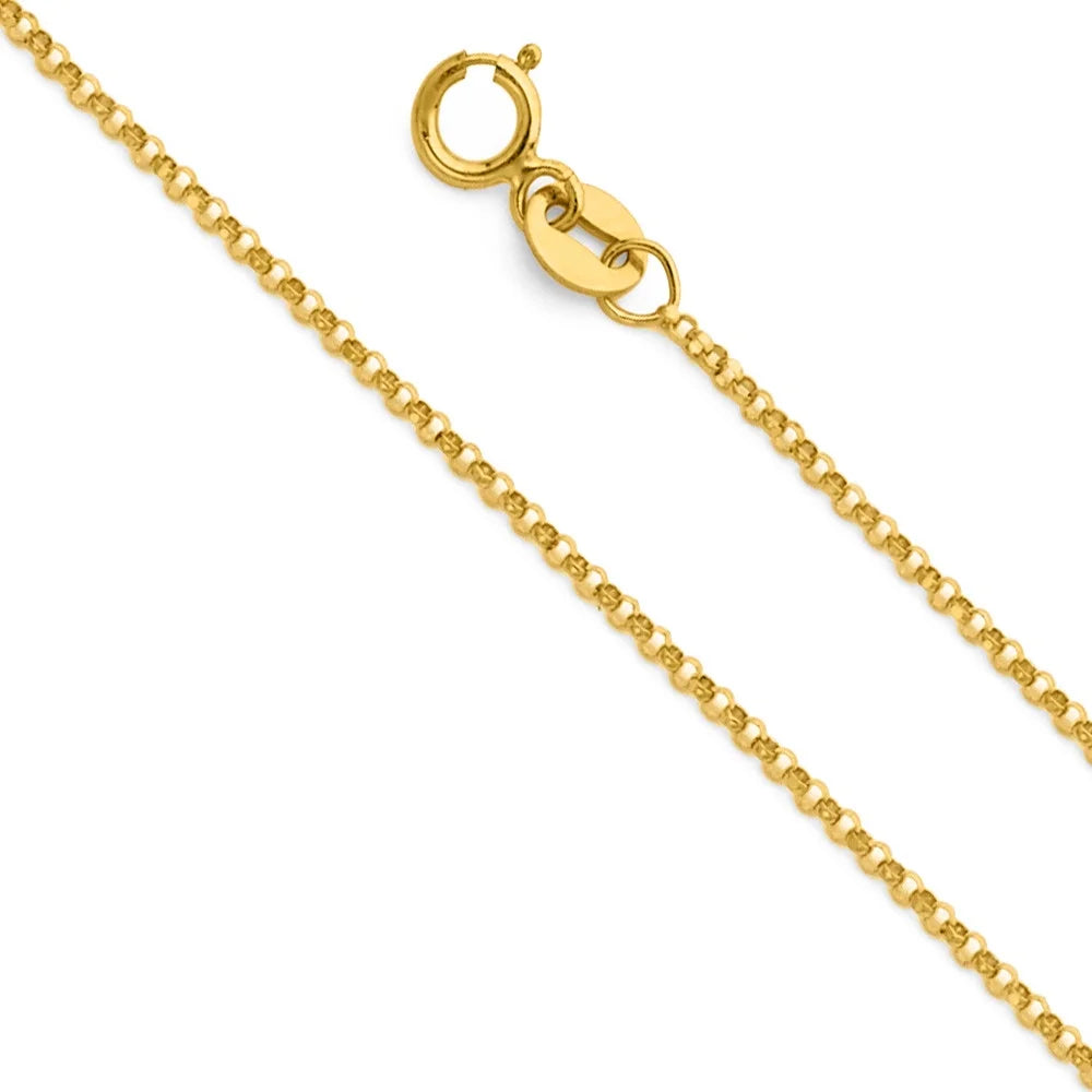14K Two-Tone Gold Flower and Heart-Shaped Initial Pendant with 16" Chain Necklace H19260