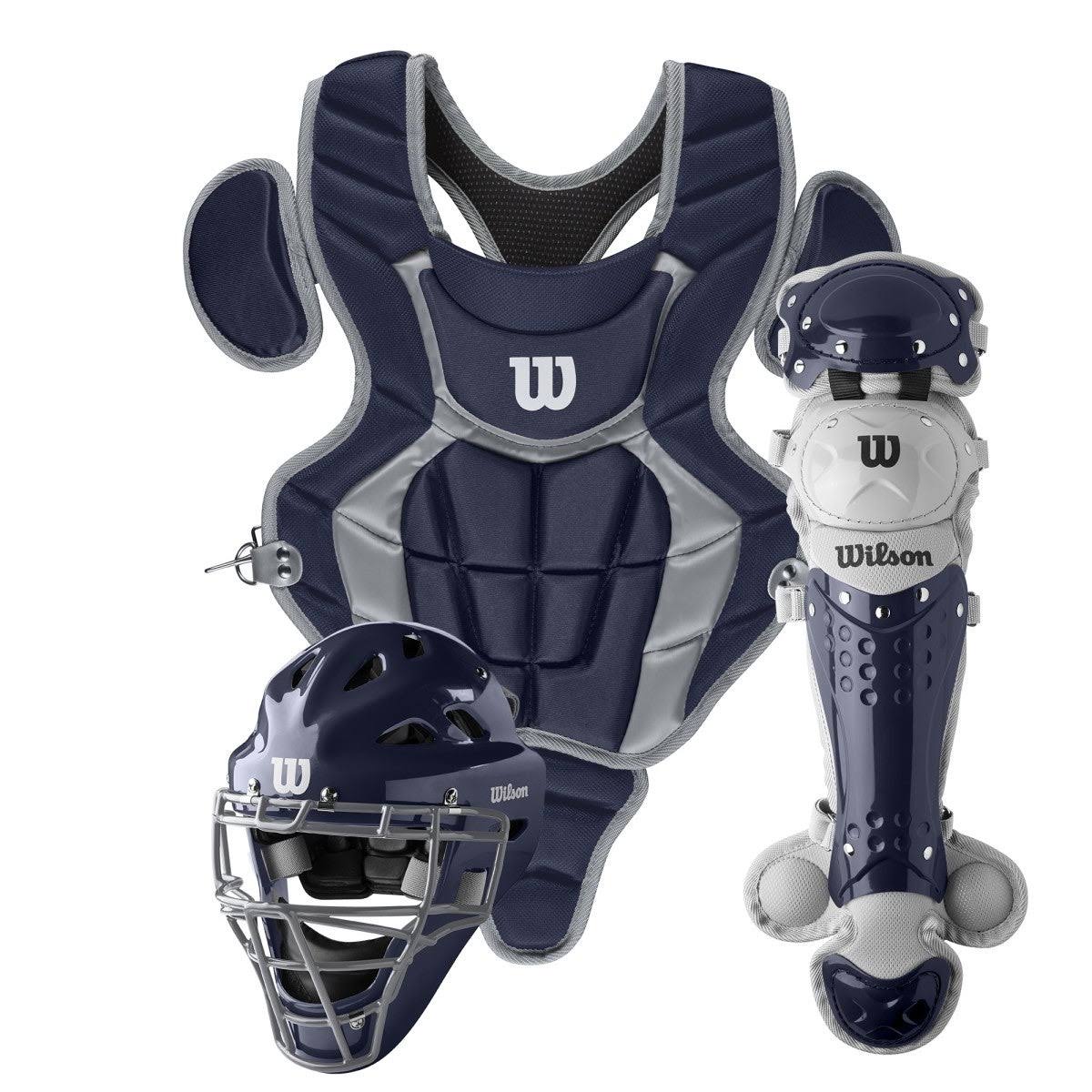 Navy Youth Catcher&s Gear Kit Y12827