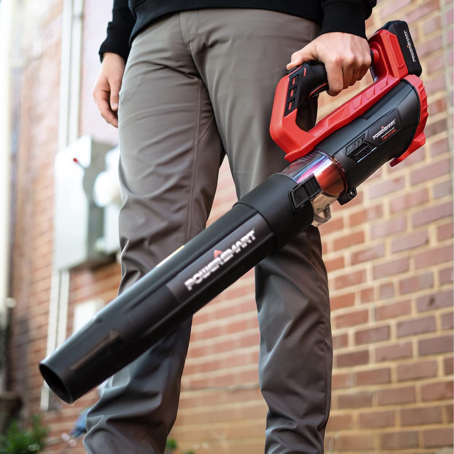 Cordless Leaf Blower with 2PCS 20V MAX 2.0Ah Battery and Charger U83254