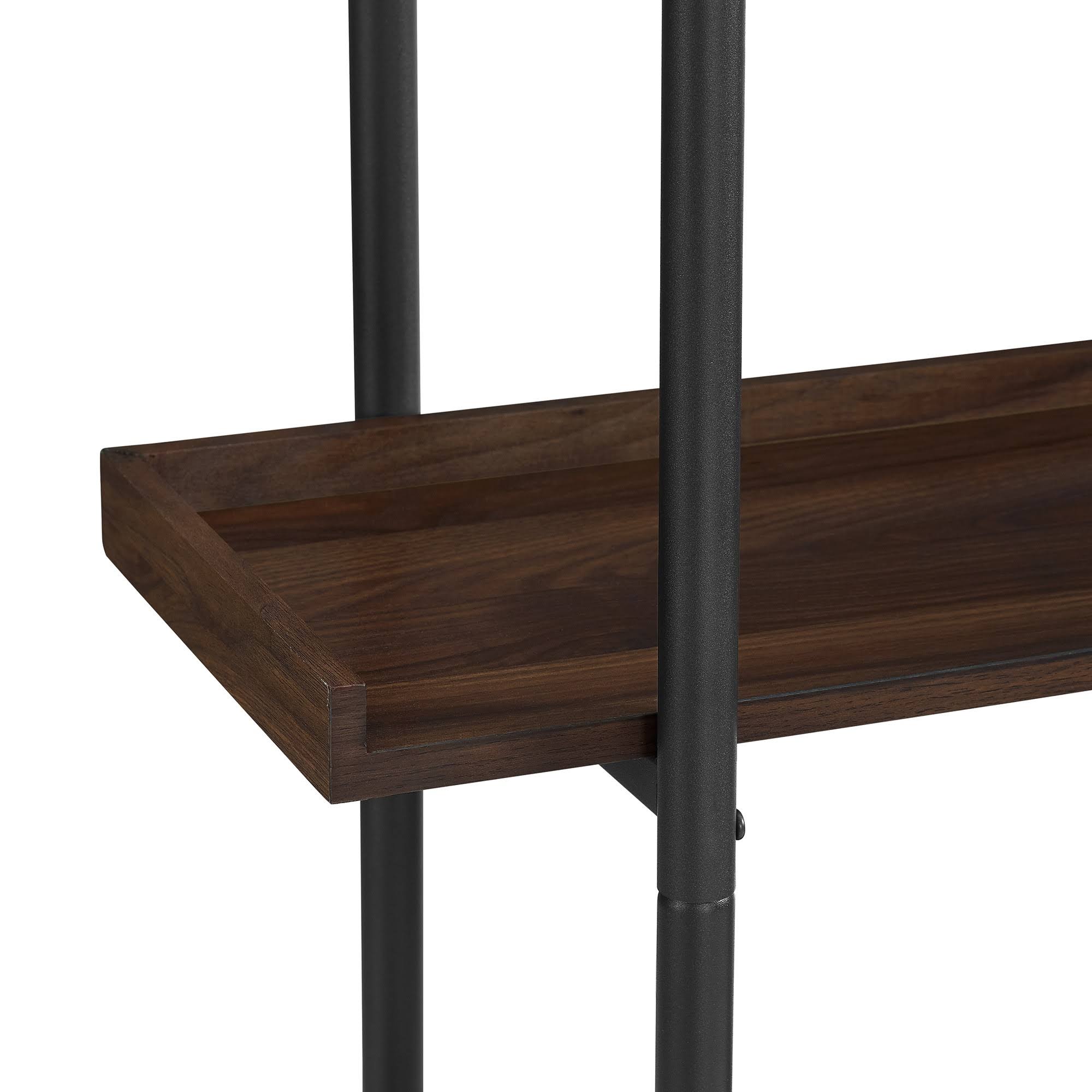 5 Tray Shelf Dark Walnut Bookshelf M69567