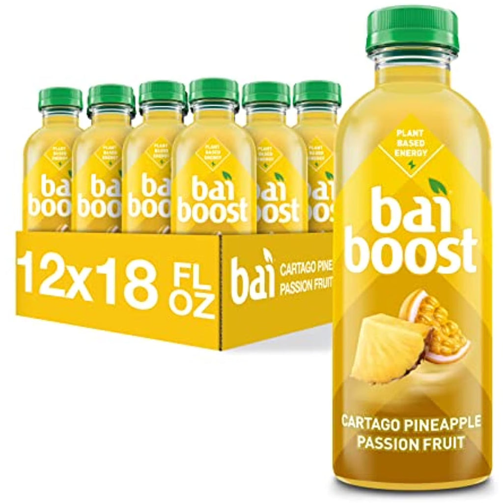 Pineapple Passionfruit Antioxidant Infused Beverage, 18 Fl Oz Bottle (Pack Of 12) A825