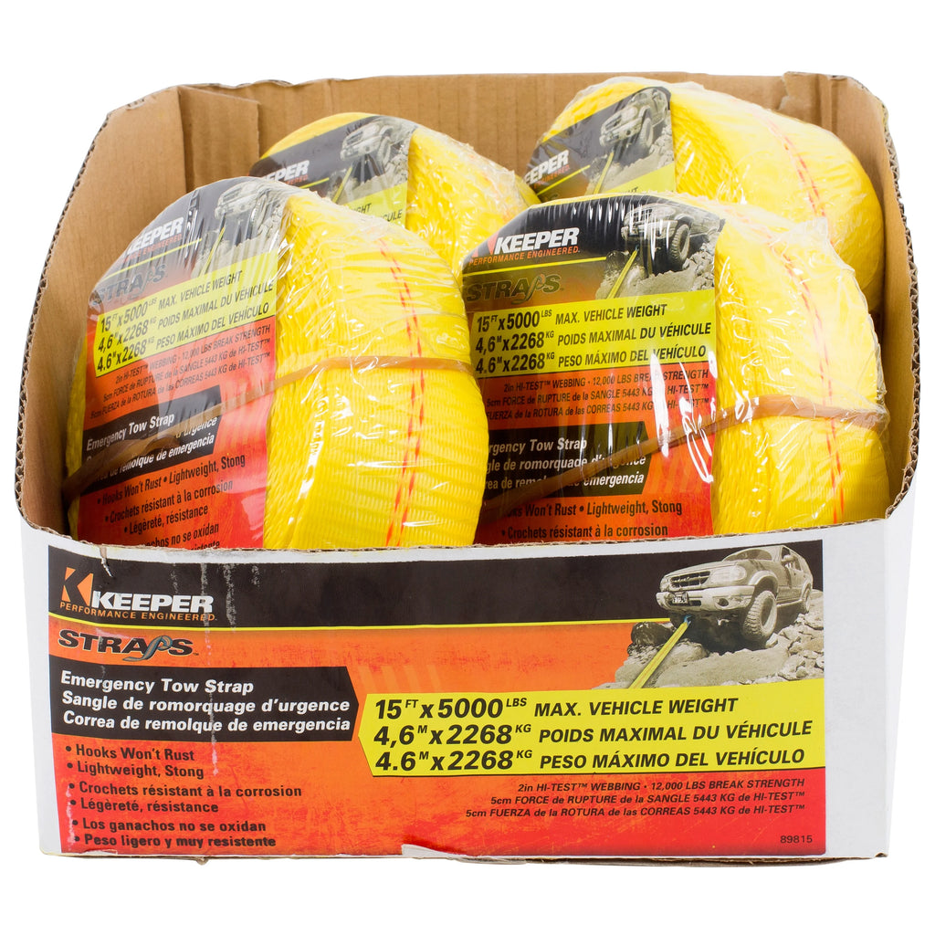 15'X2" Tow Strap 5 Pack H437