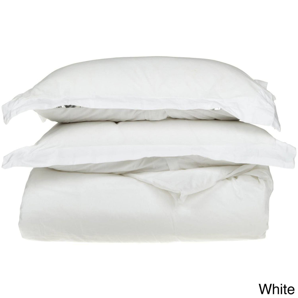 Blue King 3 Piece Cotton Duvet Cover Set D43942
