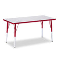 Prism Red Rectangle Activity Table L160