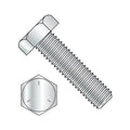 5/16-18 x 2" Fully Threaded Hex Tap Bolt Grade 5, Zinc Plated Steel, Coarse Thread, Pack of 2 U724159