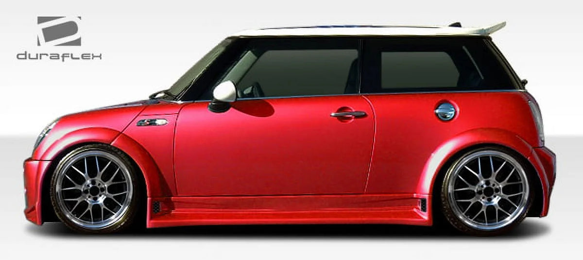 2002-2008 Mini Cooper R50 R53 R52 Duraflex Type Z Wide Body Side Skirts Rocker Panels - 2 Piece B627
