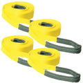 Tow Strap Kit - 5,000 Pound Towing Capacity - 2 inch x 20 Foot Tow Straps and 2 inch x 30 Foot Tow Straps B90216