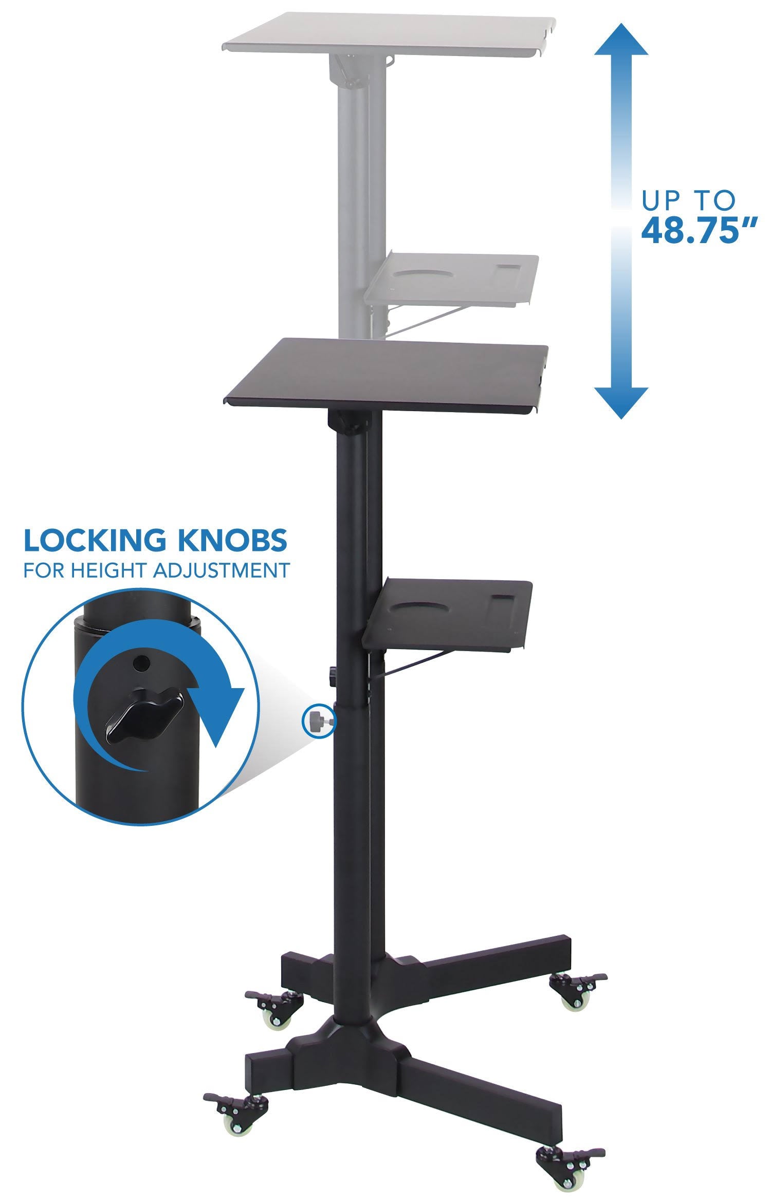 Portable Standing Desk Lectern E552894