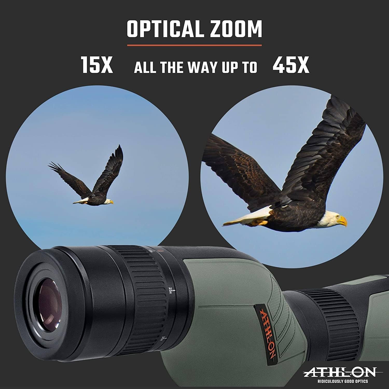 15-45x65mm Straight Spotting Scope C957