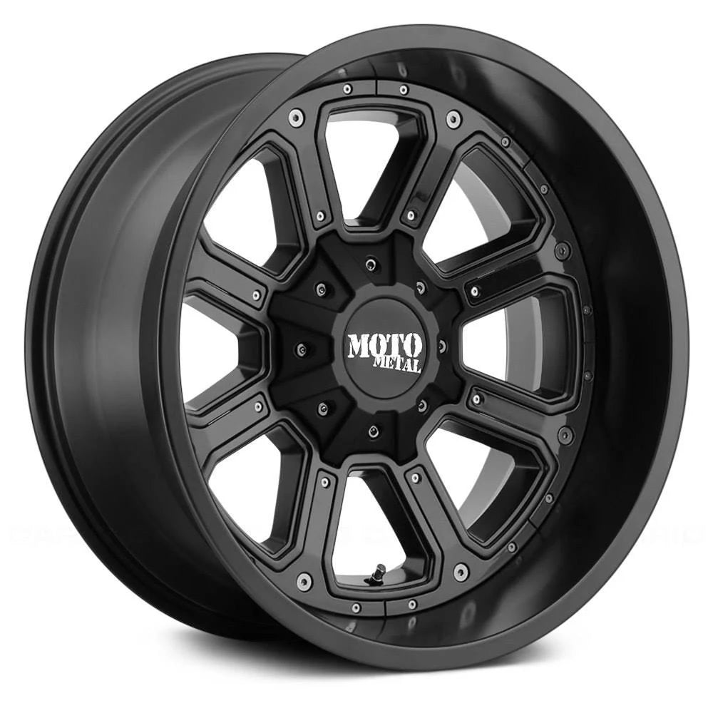 18x9 6x135.00/6x139.70 Black Wheel L97399