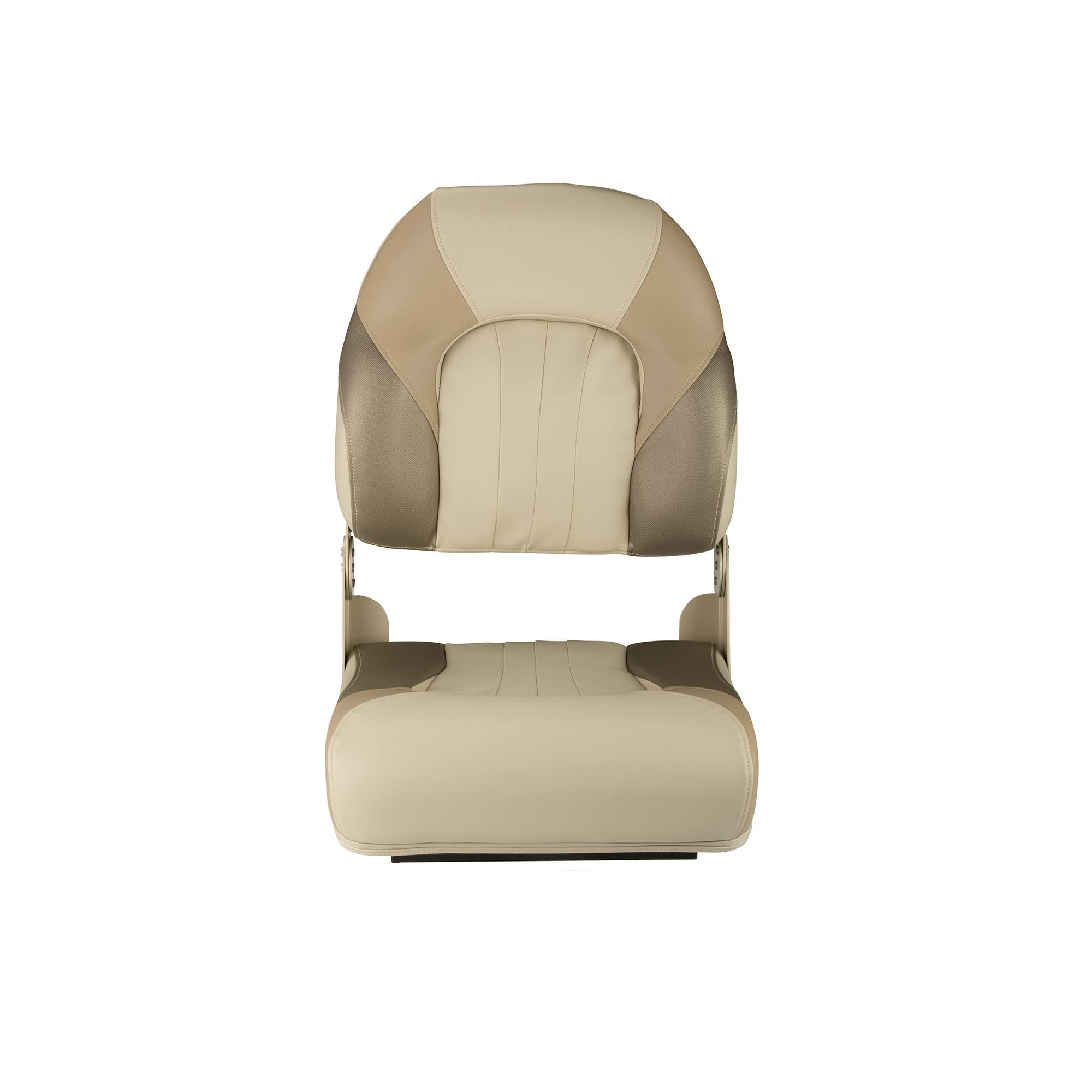 Tan High Back Fold Down Fishing Seat Y622