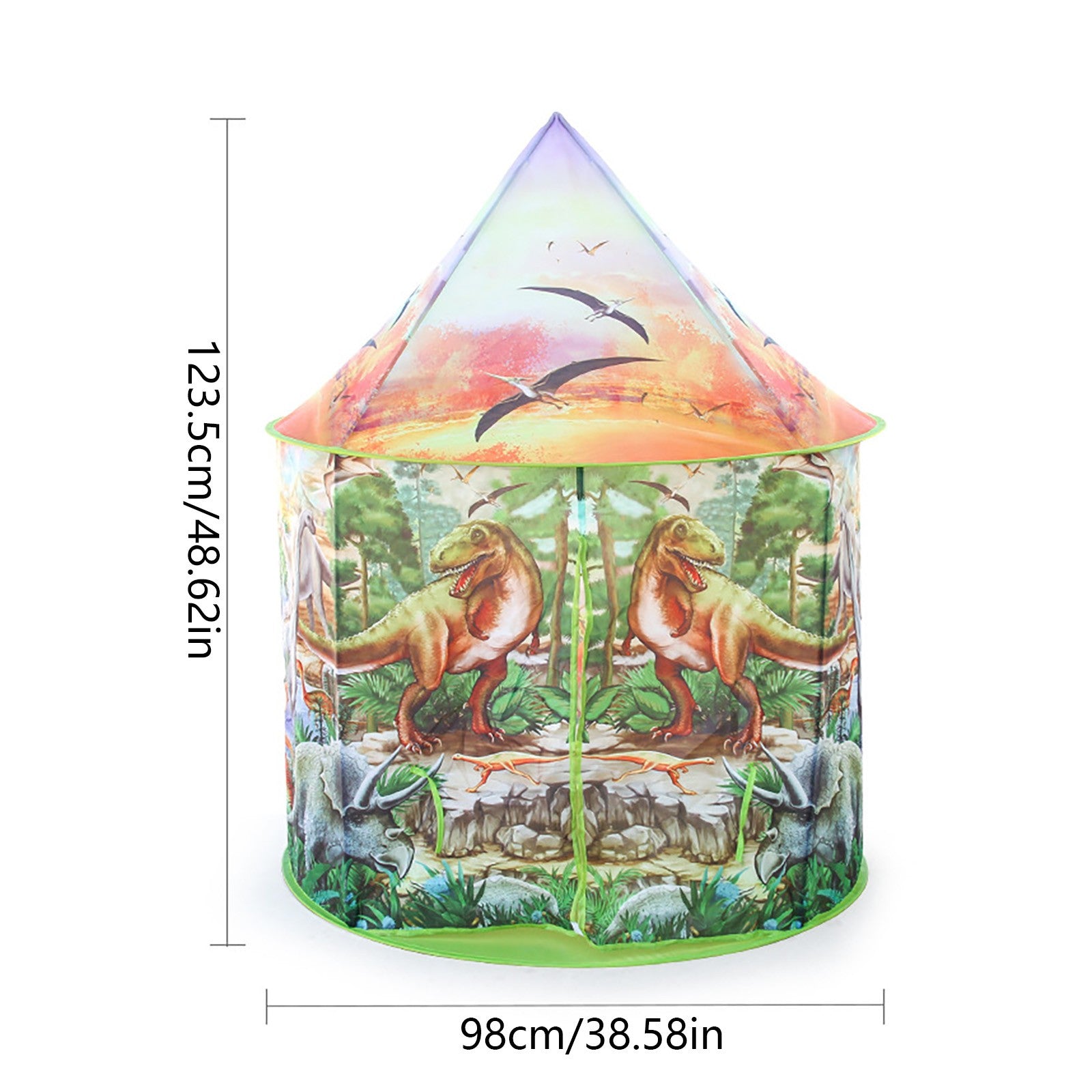 Dinosaur Pop Up Kids Tent with Roar Button S307