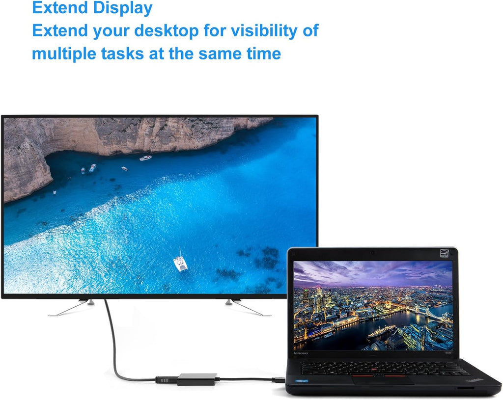 USB 3.0 to VGA Adapter, Black I354693