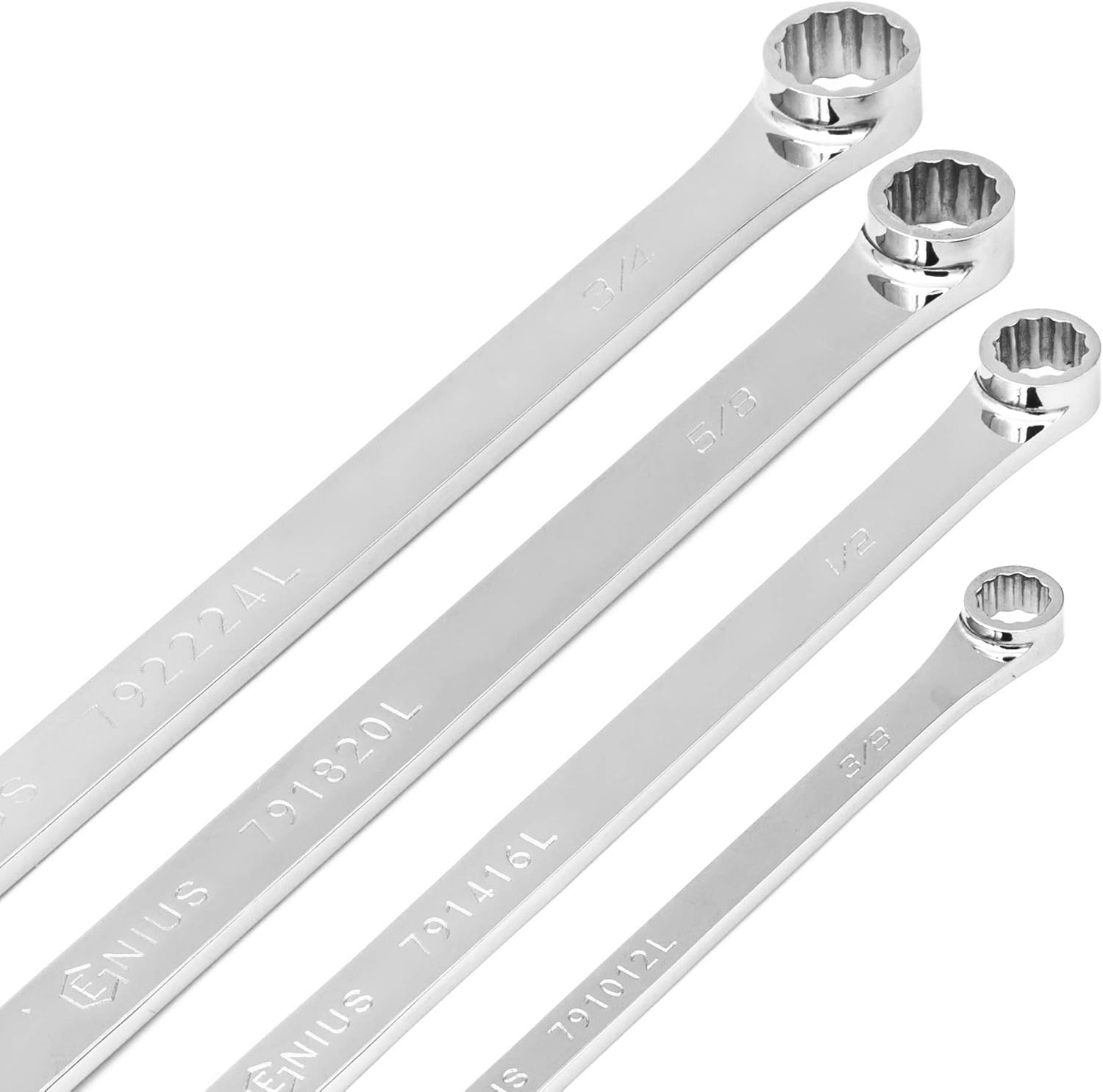4PC SAE Extra Long Box End Wrench Set X3766