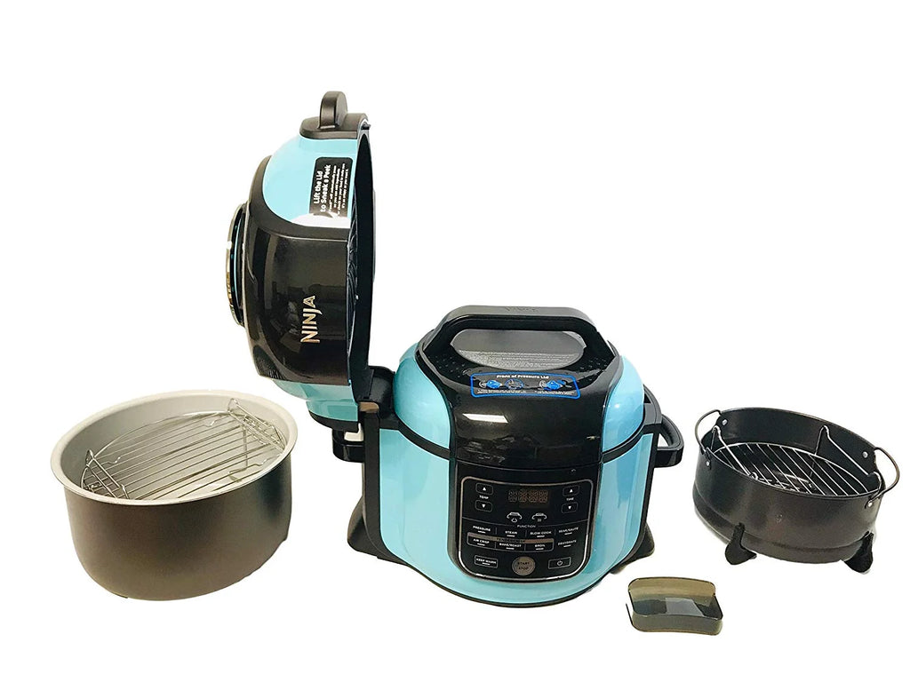 6.5-Quart 9-in-1 Pressure Cooker Air Fryer Slow Cooker E712
