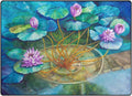 Monet's Water Lily Pond Lightweight Carpet Mats, 6'8" x 4'10" Area Rug T712723