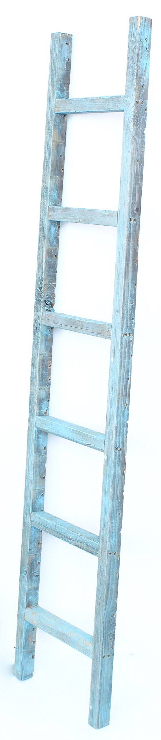 Turquoise 1.8m Decorative Ladder D69276