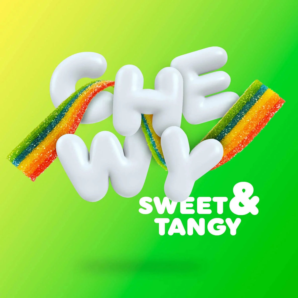 Rainbow Berry Flavor Sweetly Sour Candy, 3 Ounce (Pack Of 12) K8407