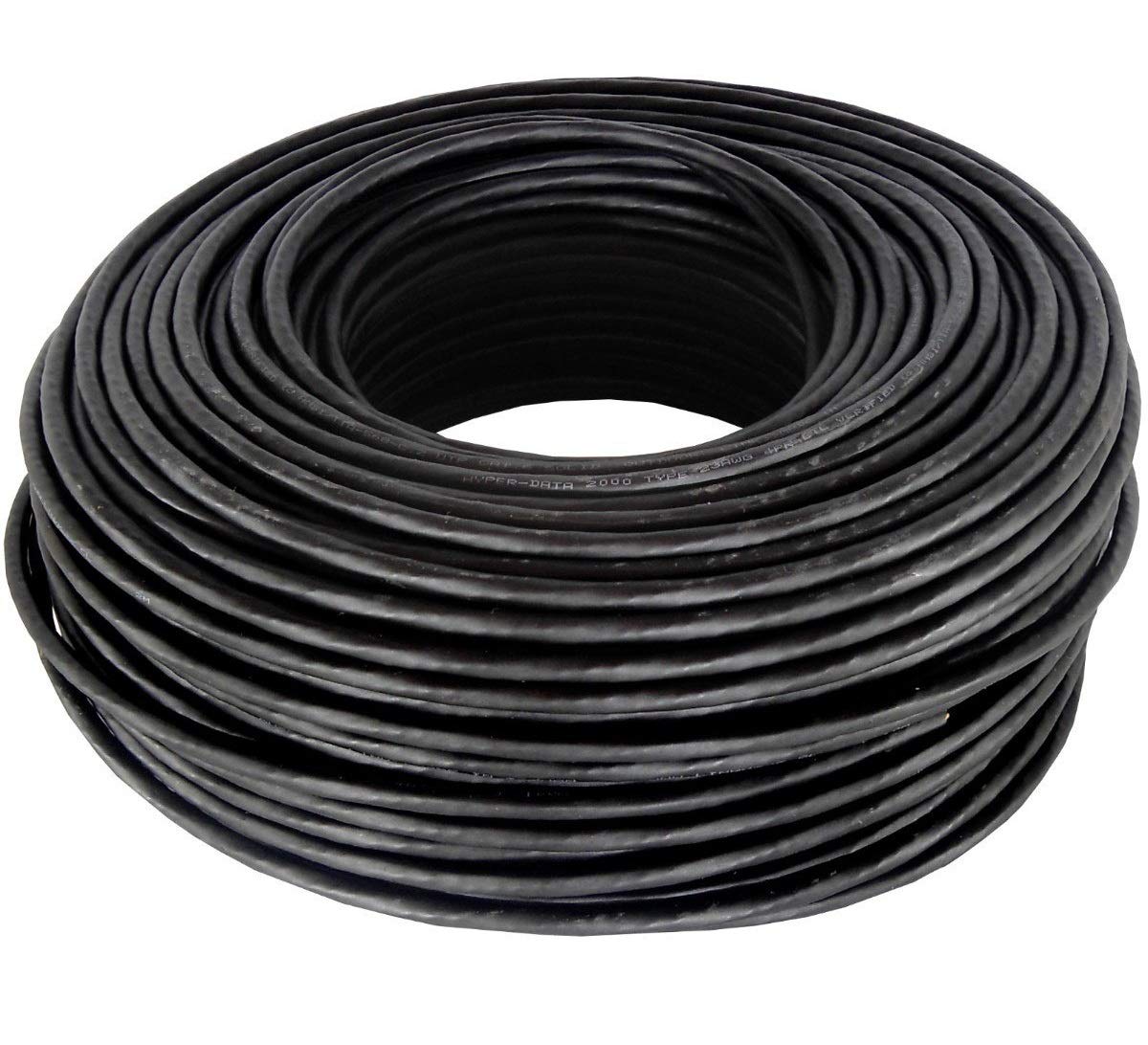 200 FT CAT6 Waterproof Outdoor Direct Burial Ethernet Cable E161293
