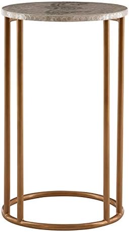 Gold Metal Accent C Table C616806