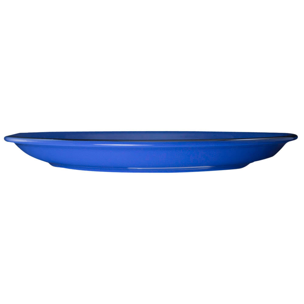 Ocean Blue Speckle Stoneware Plate R67087